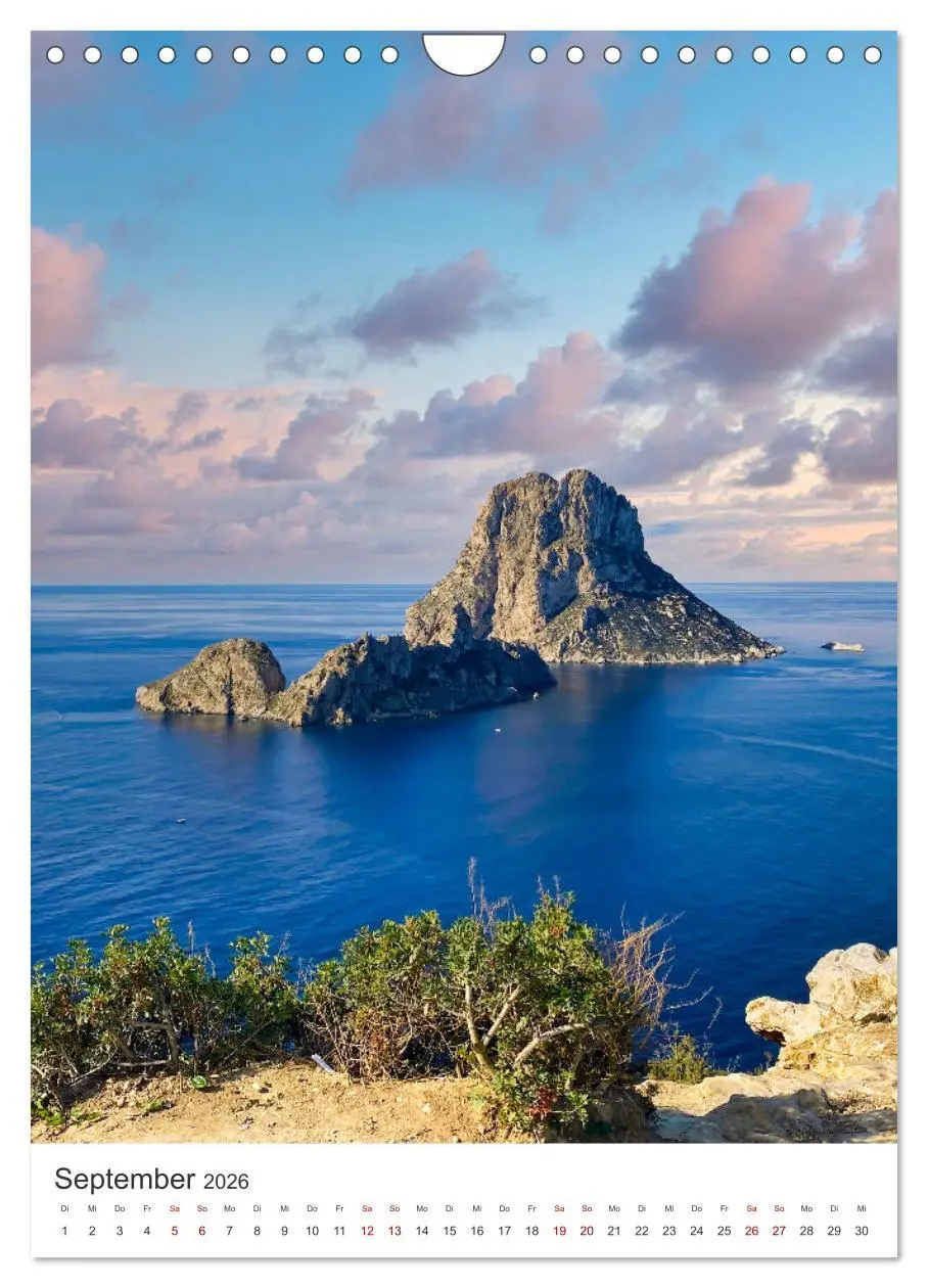 Bild: 9783516338546 | Ab nach Ibiza (Wandkalender 2026 DIN A4 hoch), CALVENDO Monatskalender