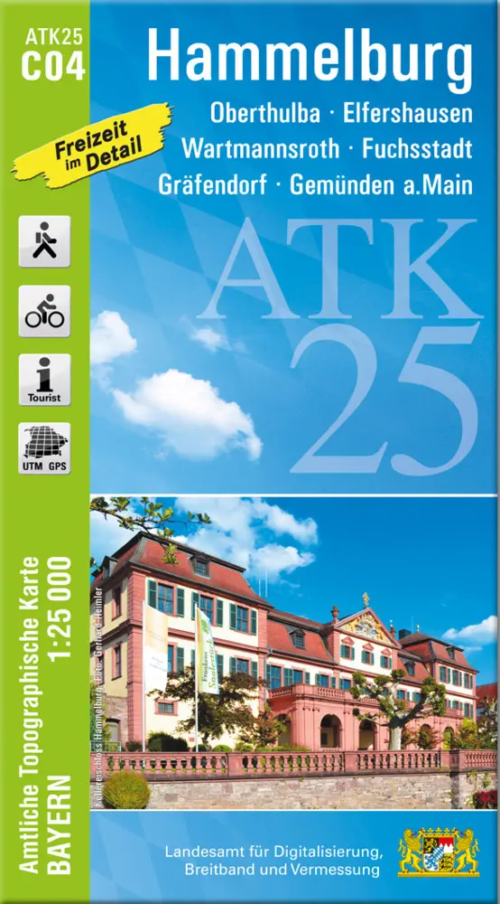 Cover: 9783899338546 | Hammelburg 1 : 25 000 | Digitalisierung | (Land-)Karte | Deutsch