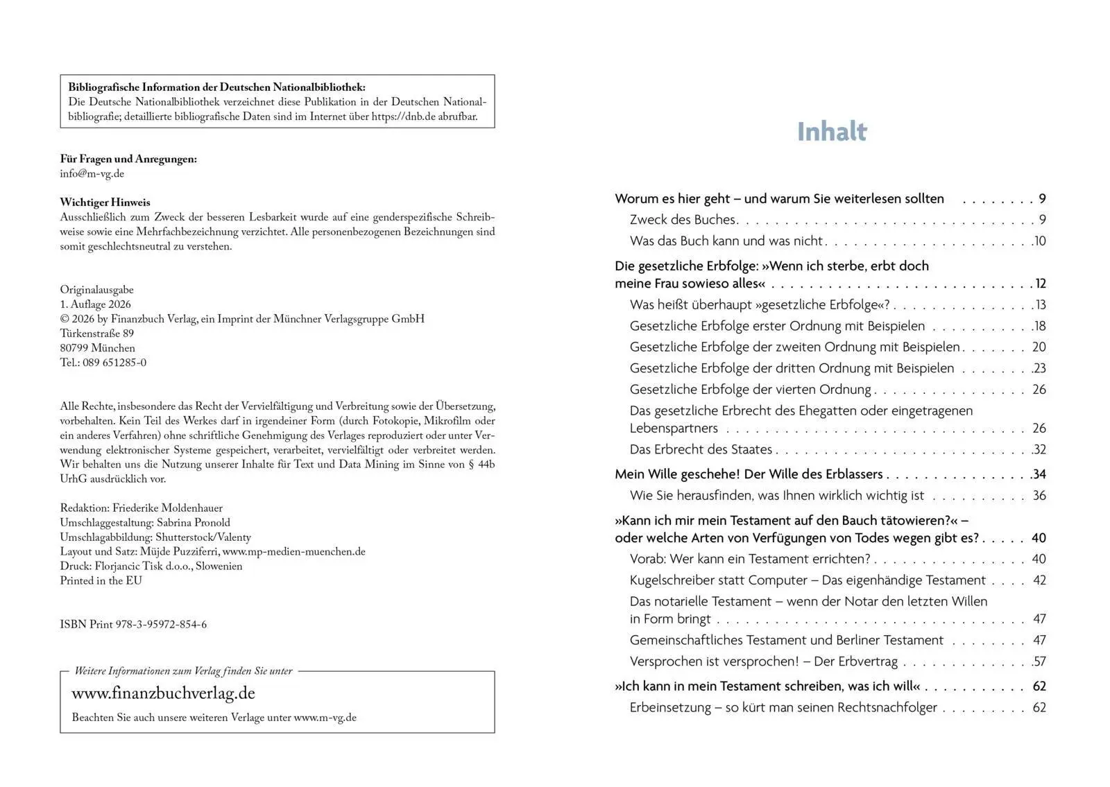 Bild: 9783959728546 | Richtig erben und vererben | Carina Amend | Taschenbuch | 224 S.