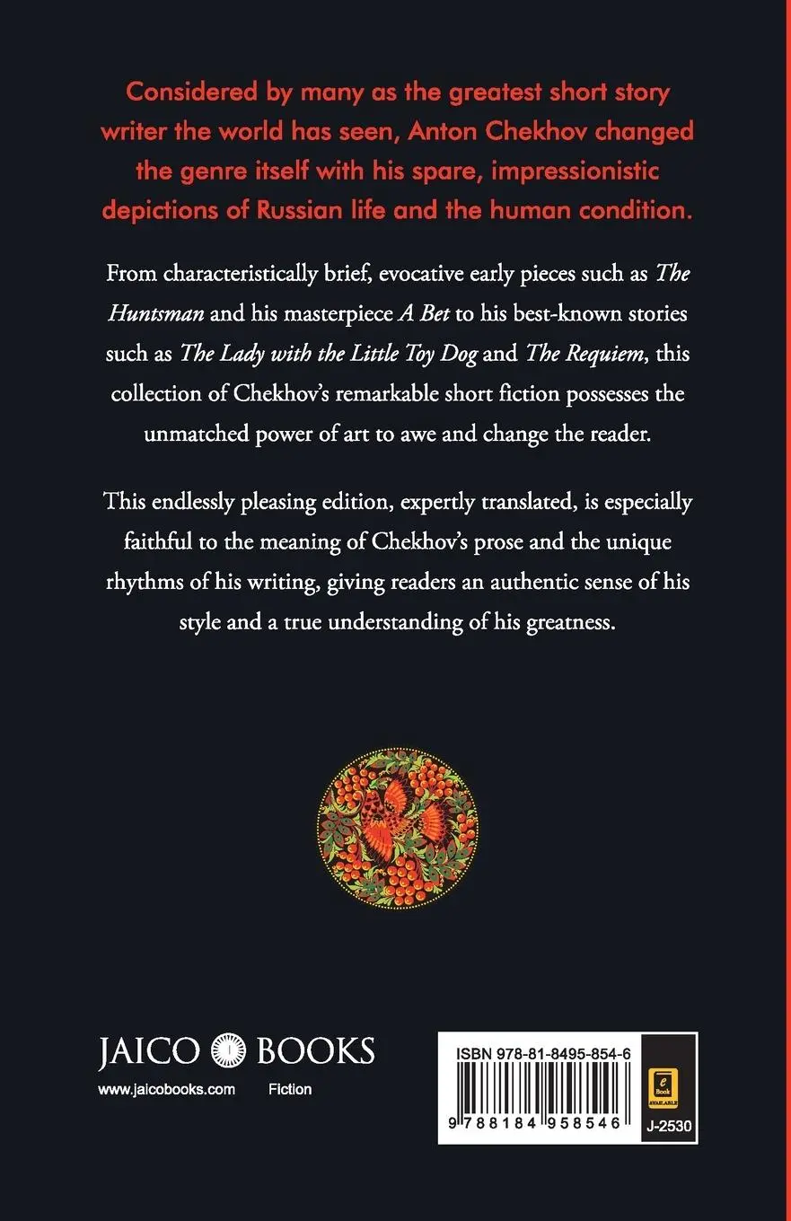 Rückseite: 9788184958546 | Best Short Stories of Anton Chekov | Na | Taschenbuch | Englisch