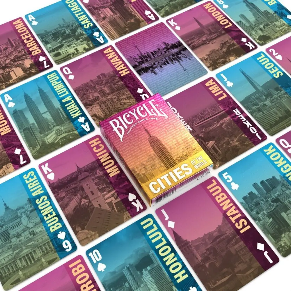 Bild: 73854098646 | Bicycle Cities of the World (Designer Spielkarten, Poker, Skat...)