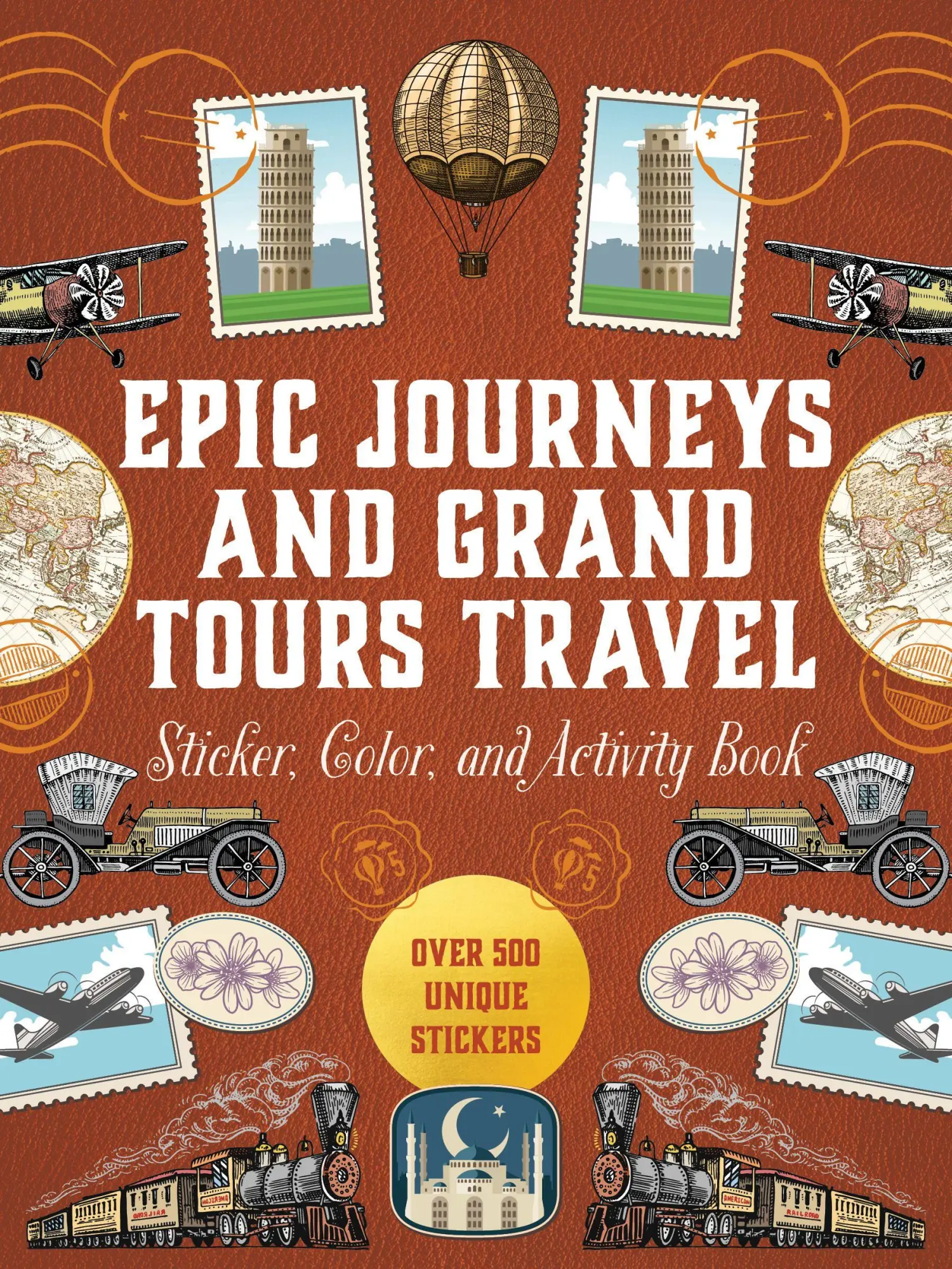 Cover: 9780785848646 | Epic Journeys and Grand Tours Travel Sticker, Color and Activity Book