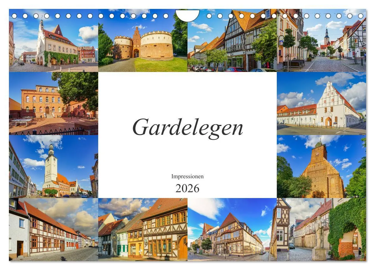 Cover: 9783457788646 | Gardelegen Impressionen (Wandkalender 2026 DIN A4 quer), CALVENDO...