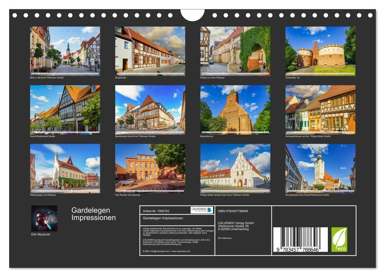 Bild: 9783457788646 | Gardelegen Impressionen (Wandkalender 2026 DIN A4 quer), CALVENDO...