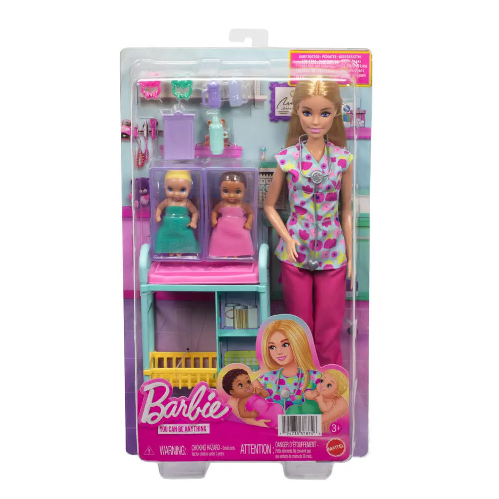Cover: 194735378746 | Barbie Nurturing Spielset - Kinderärztin | Blister | JMK12 | Deutsch