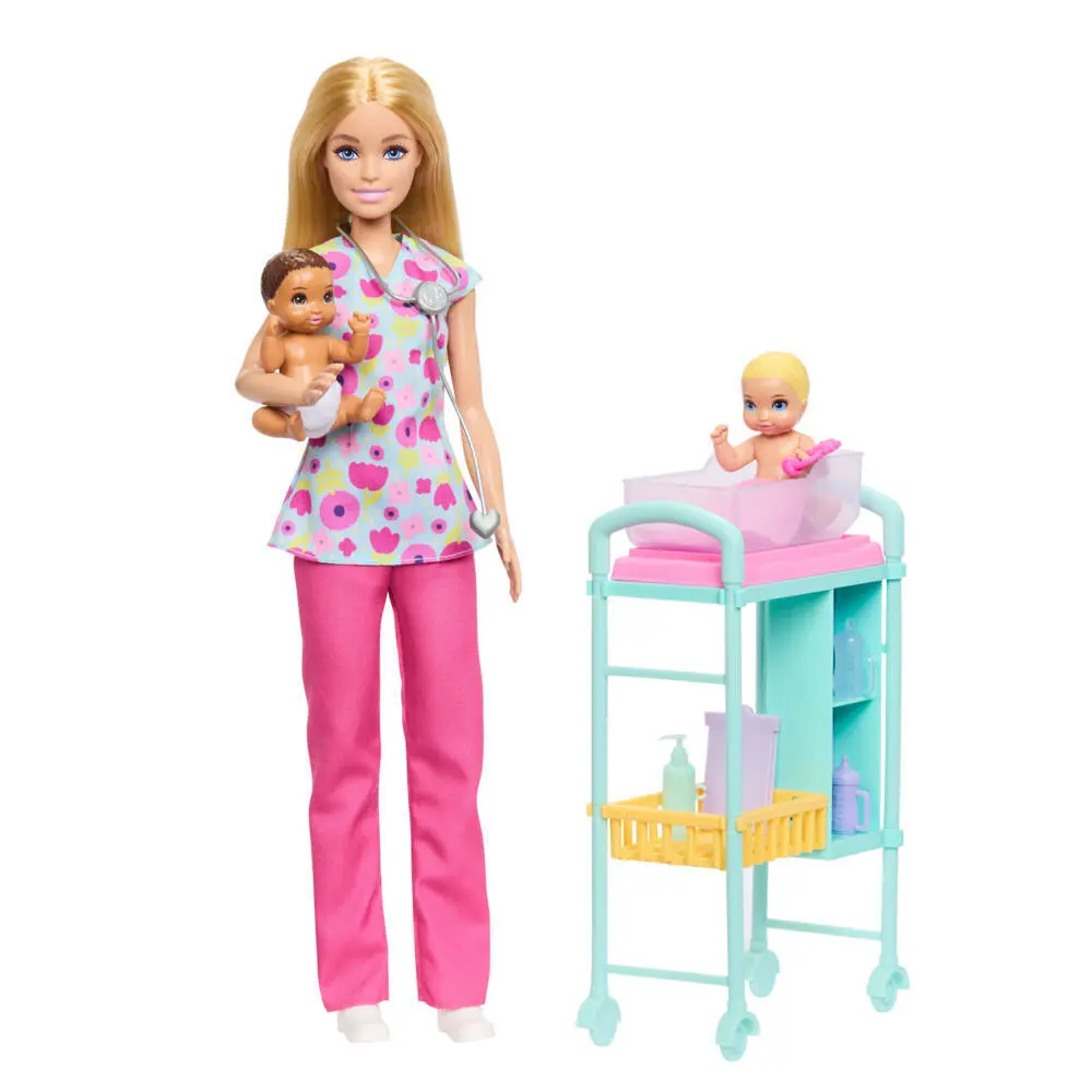 Bild: 194735378746 | Barbie Nurturing Spielset - Kinderärztin | Blister | JMK12 | Deutsch