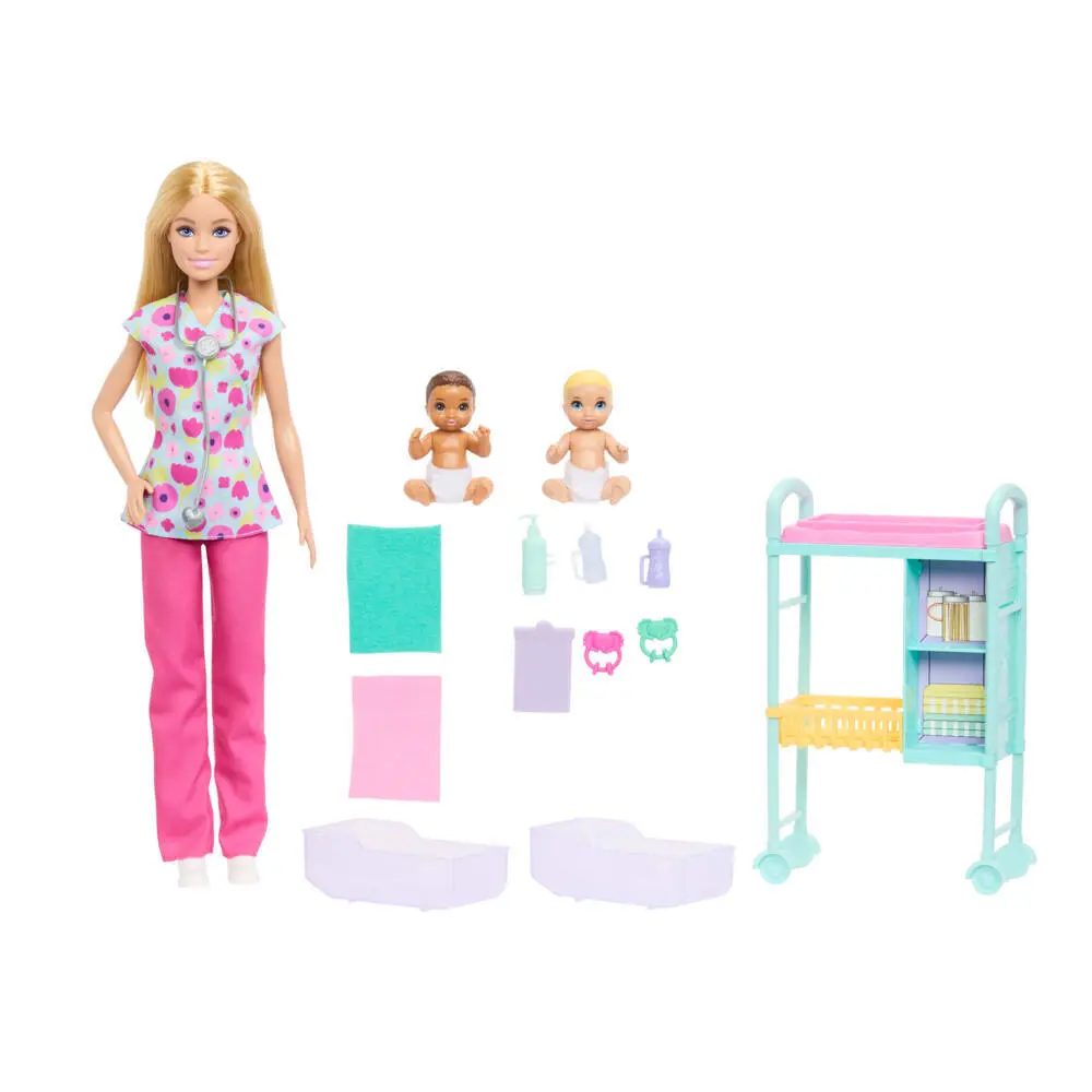 Bild: 194735378746 | Barbie Nurturing Spielset - Kinderärztin | Blister | JMK12 | Deutsch
