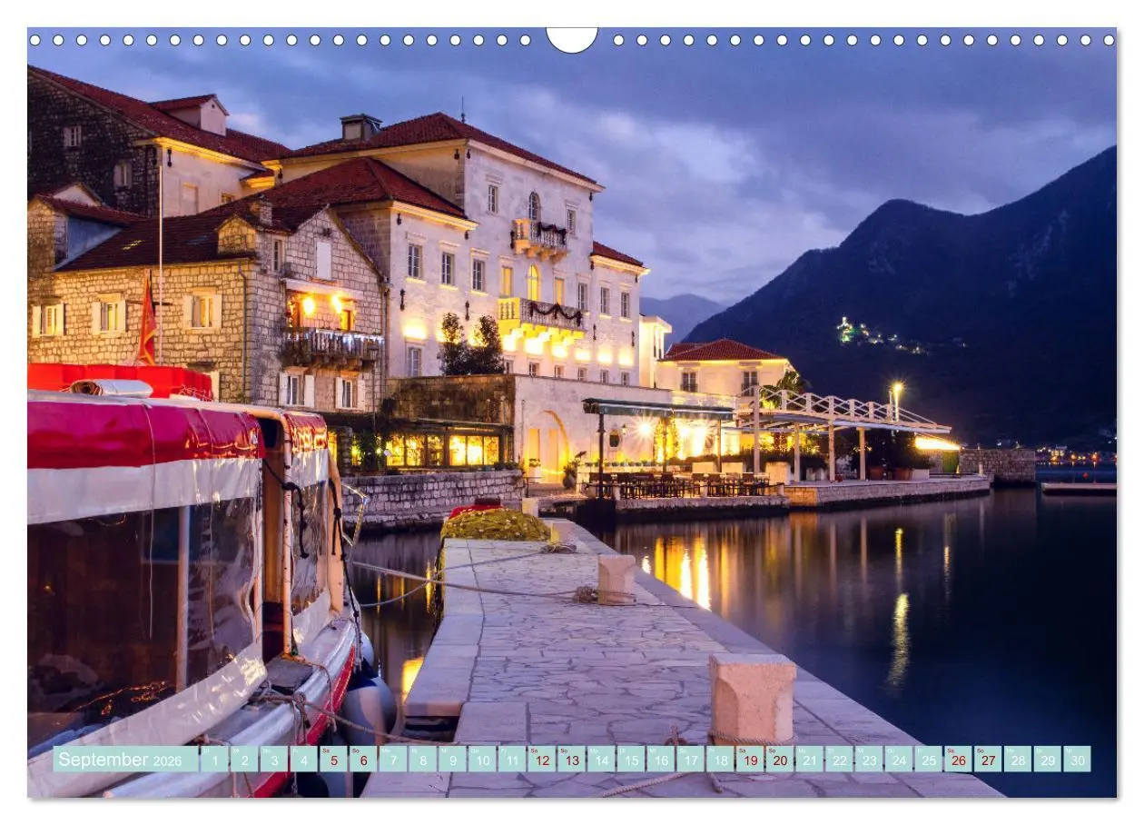 Bild: 9783457398746 | Perast in Montenegro - Romantisches Städtchen in faszinierender...
