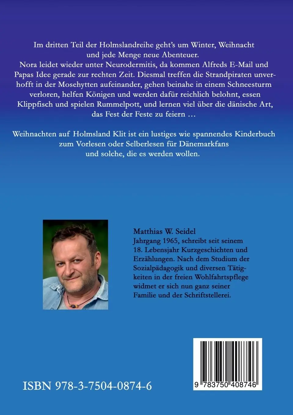 Rückseite: 9783750408746 | Weihnachten auf Holmsland Klit | Teil 3 des Dänemarkabenteuers | Buch