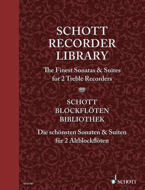 Cover: 9783795748746 | Schott Blockflöten-Bibliothek | Elisabeth Kretschmann | Taschenbuch