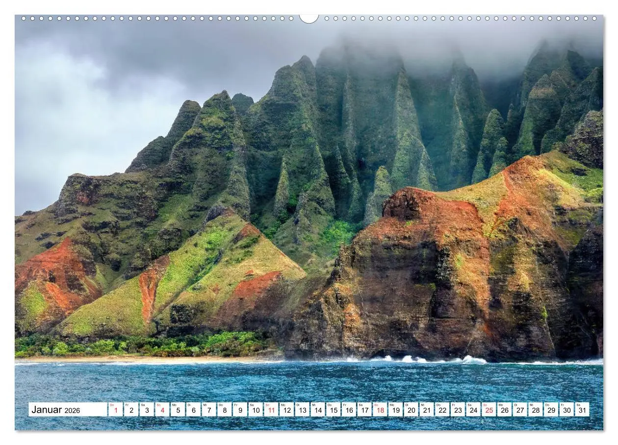 Bild: 9783457768846 | Hawaii - Vulkan- und Inselparadies im Pazifik (Wandkalender 2026...