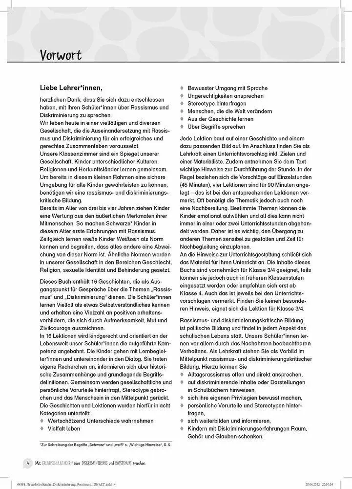 Bild: 9783834648846 | Mit Grundschulkindern über Diskriminierung und Rassismus sprechen