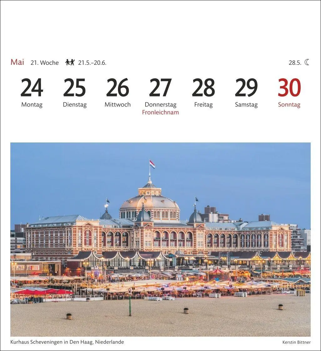 Bild: 9783840038846 | Nordseeküste Sehnsuchtskalender 2027 - Wochenkalender mit 53...