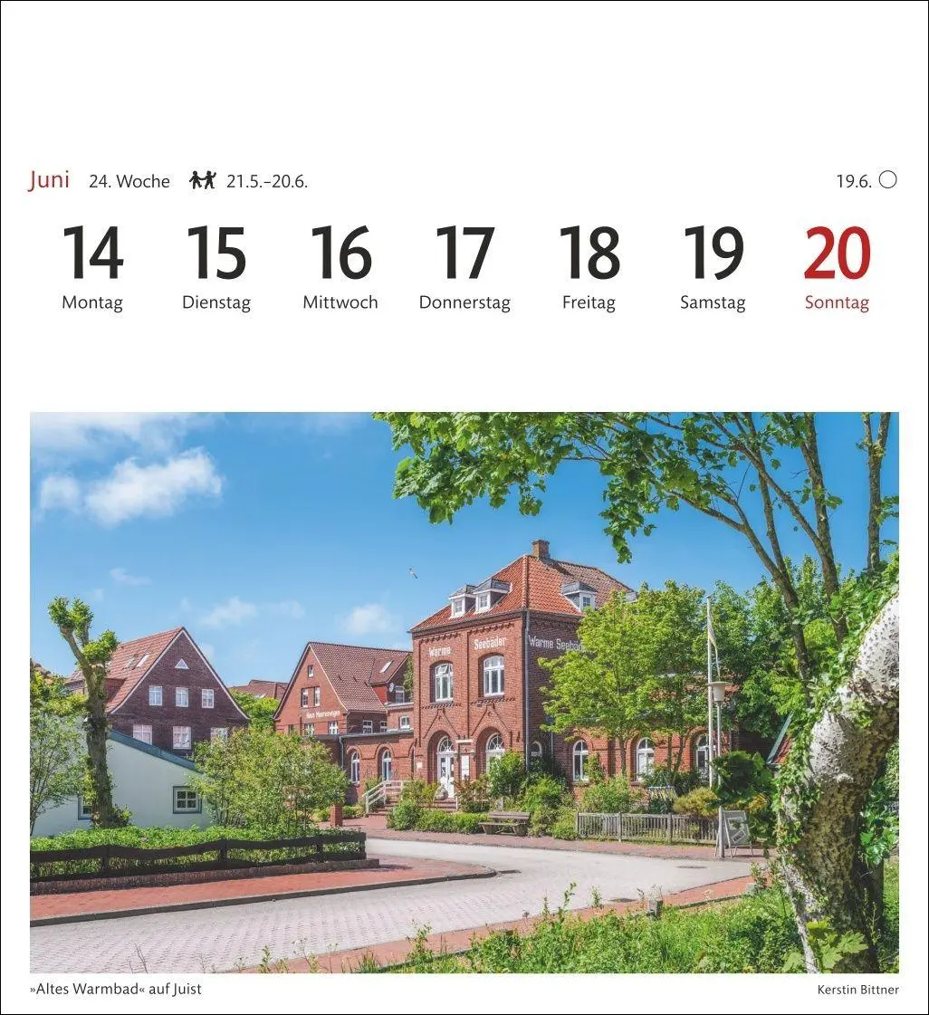 Bild: 9783840038846 | Nordseeküste Sehnsuchtskalender 2027 - Wochenkalender mit 53...