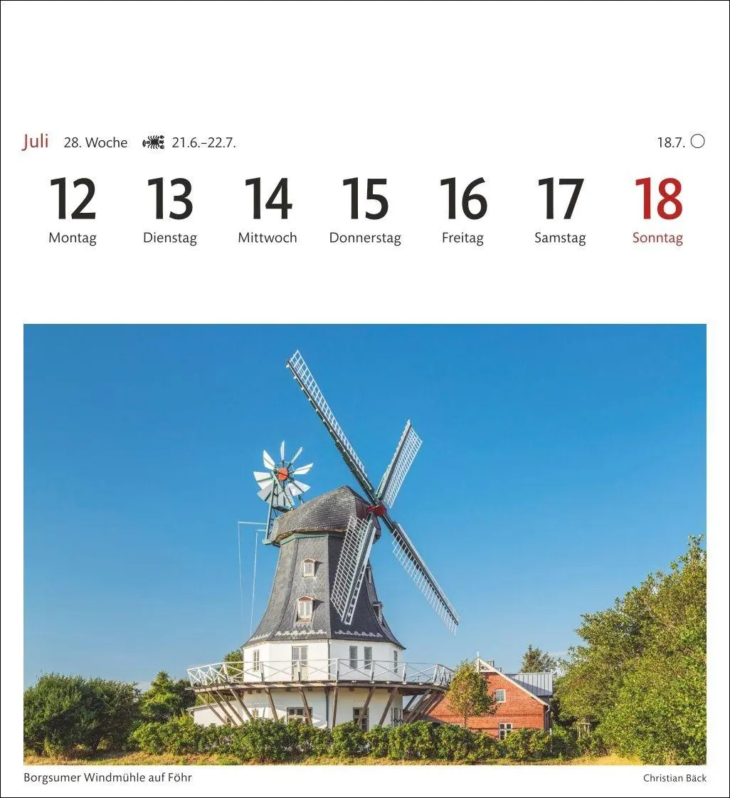 Bild: 9783840038846 | Nordseeküste Sehnsuchtskalender 2027 - Wochenkalender mit 53...