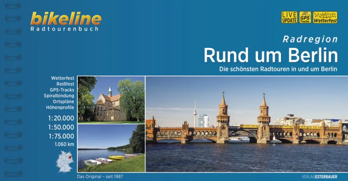 Cover: 9783850008846 | Radregion Rund um Berlin | Esterbauer Verlag | Taschenbuch | 200 S.