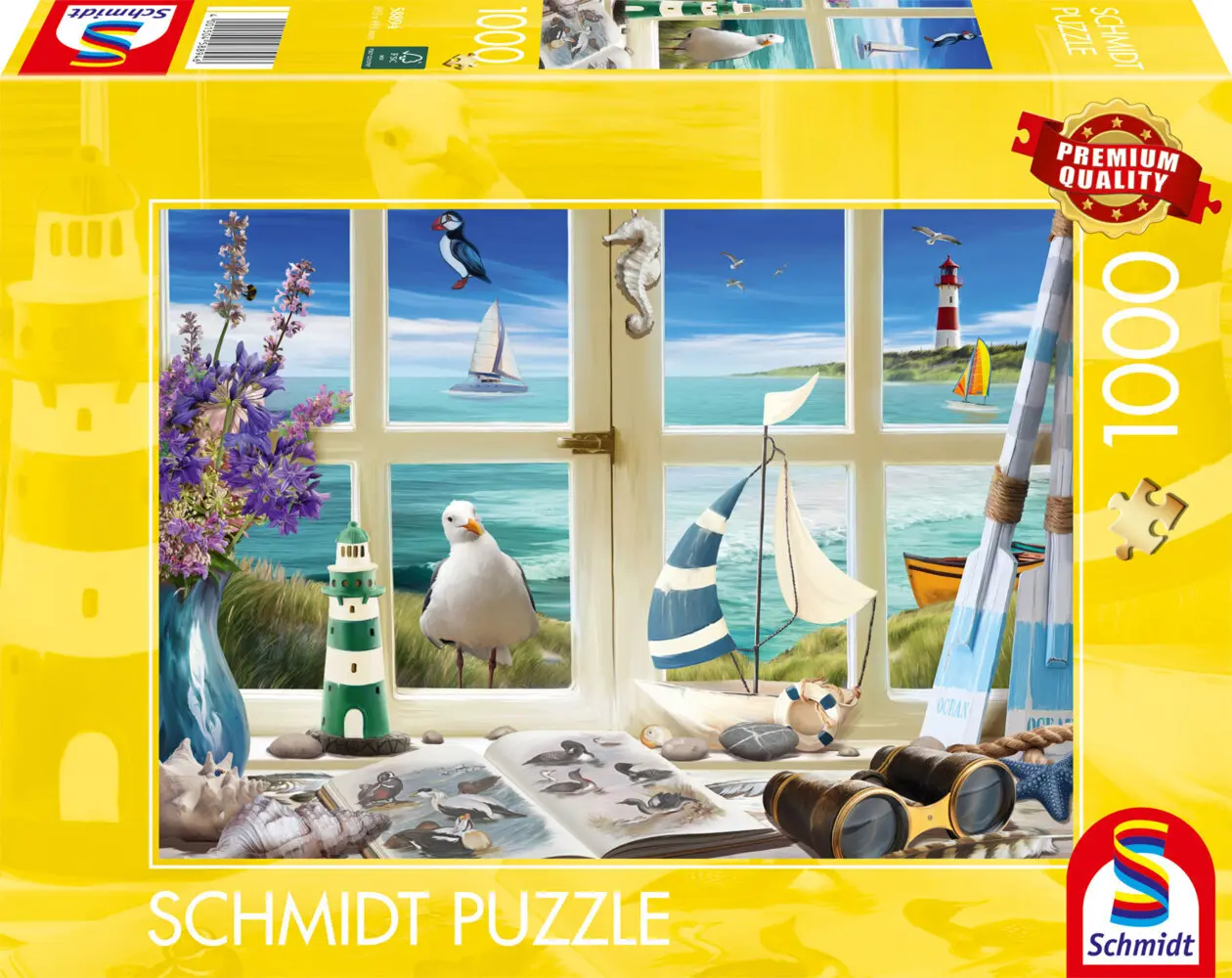 Cover: 4001504588946 | Studie am Meer | Puzzles Standard 1.000 Teile | Spiel | Schachtel
