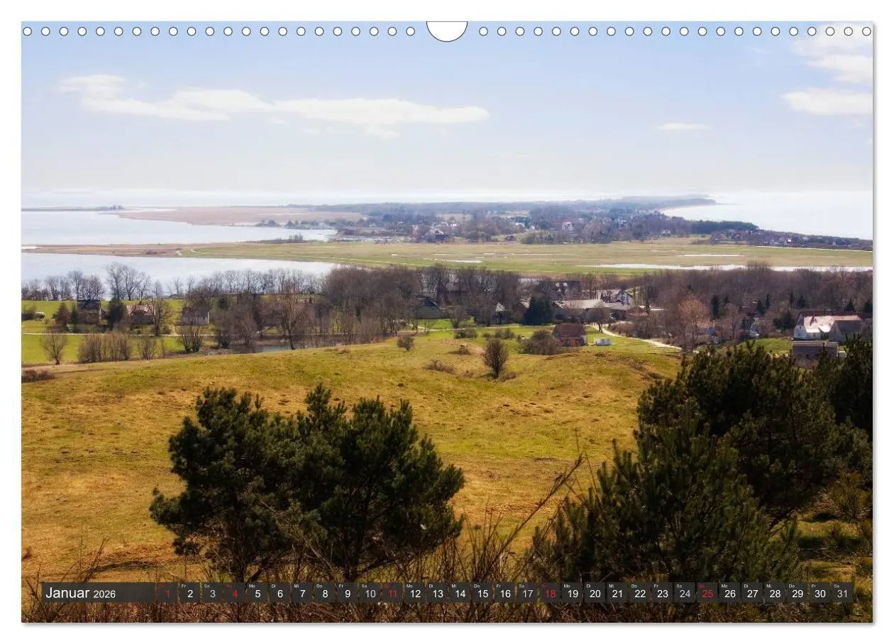 Bild: 9783516158946 | Insel Hiddensee (Wandkalender 2026 DIN A3 quer), CALVENDO...