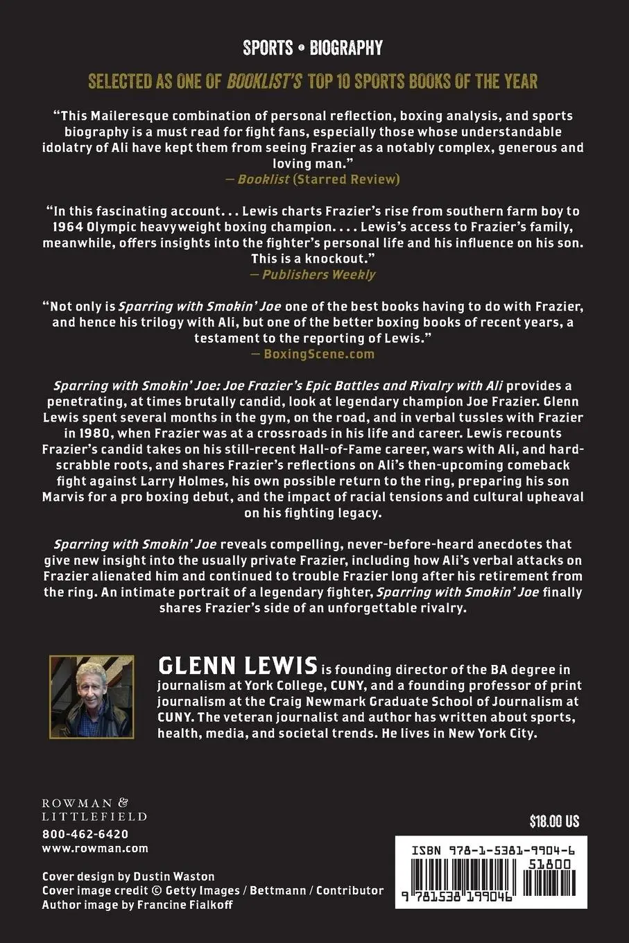 Rückseite: 9781538199046 | Sparring with Smokin' Joe | Glenn Lewis | Taschenbuch | Englisch