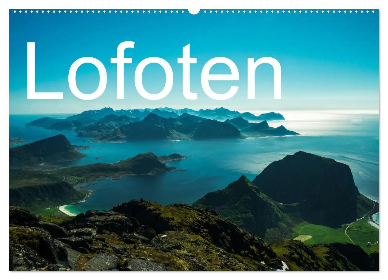 Cover: 9783435009046 | Lofoten (Wandkalender 2025 DIN A2 quer), CALVENDO Monatskalender