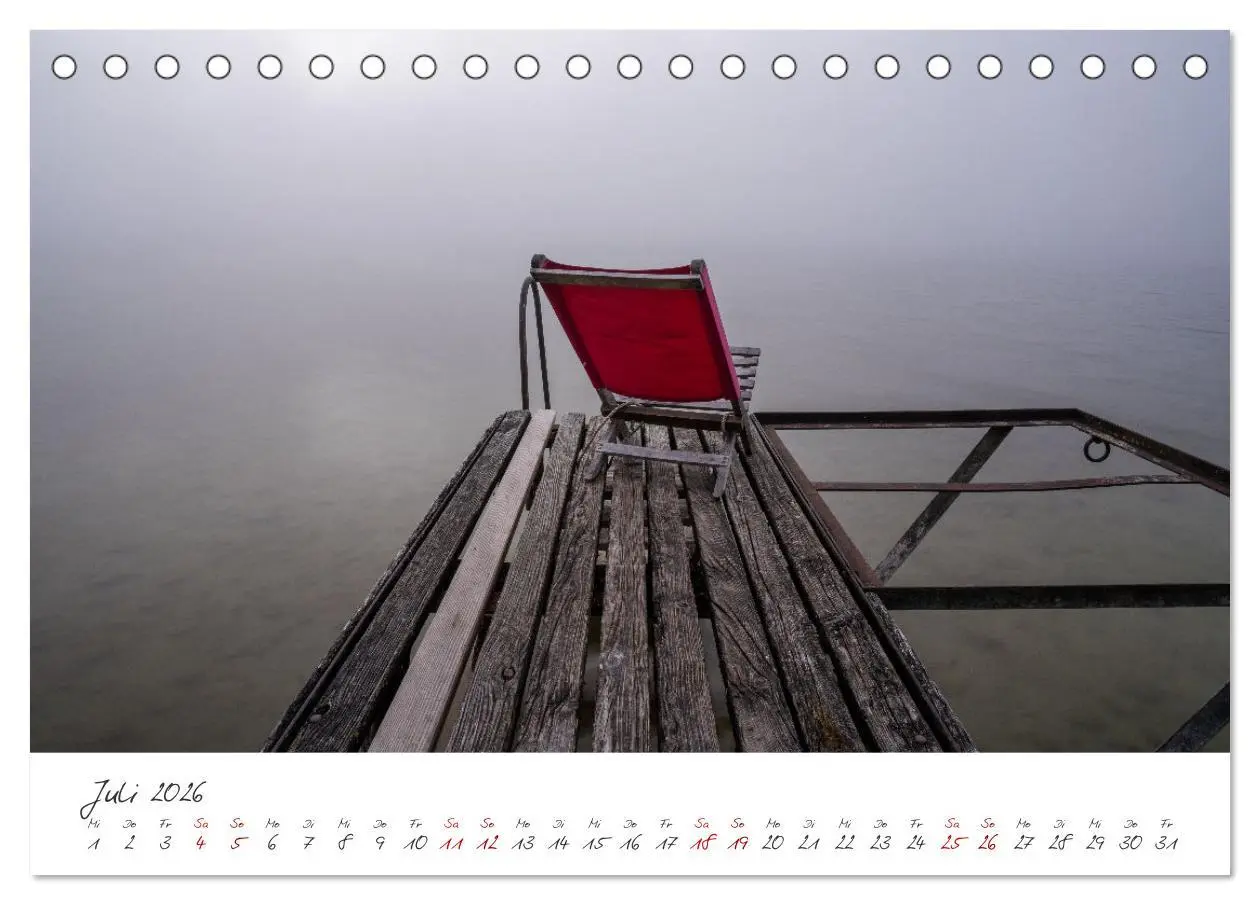 Bild: 9783457649046 | Sonnenuntergang am Ammersee (Tischkalender 2026 DIN A5 quer),...
