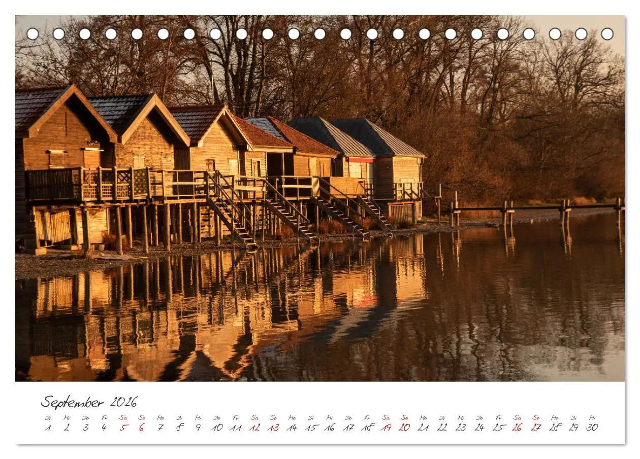 Bild: 9783457649046 | Sonnenuntergang am Ammersee (Tischkalender 2026 DIN A5 quer),...