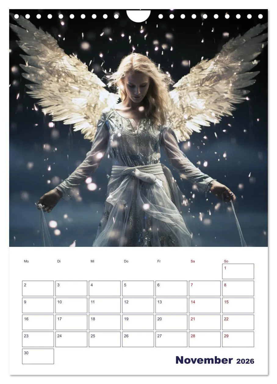 Bild: 9783516289046 | Die reine Schönheit der Engel (Wandkalender 2026 DIN A4 hoch),...