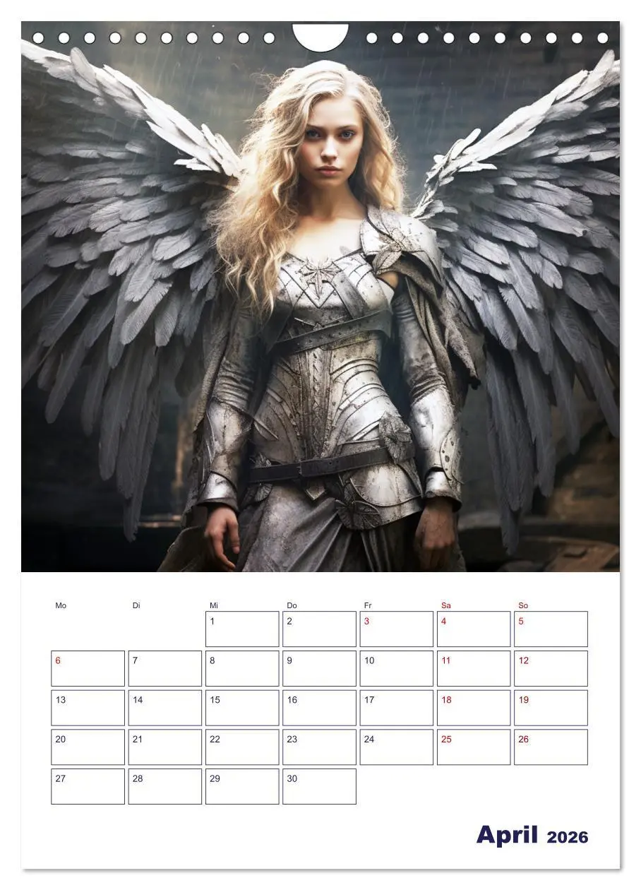 Bild: 9783516289046 | Die reine Schönheit der Engel (Wandkalender 2026 DIN A4 hoch),...