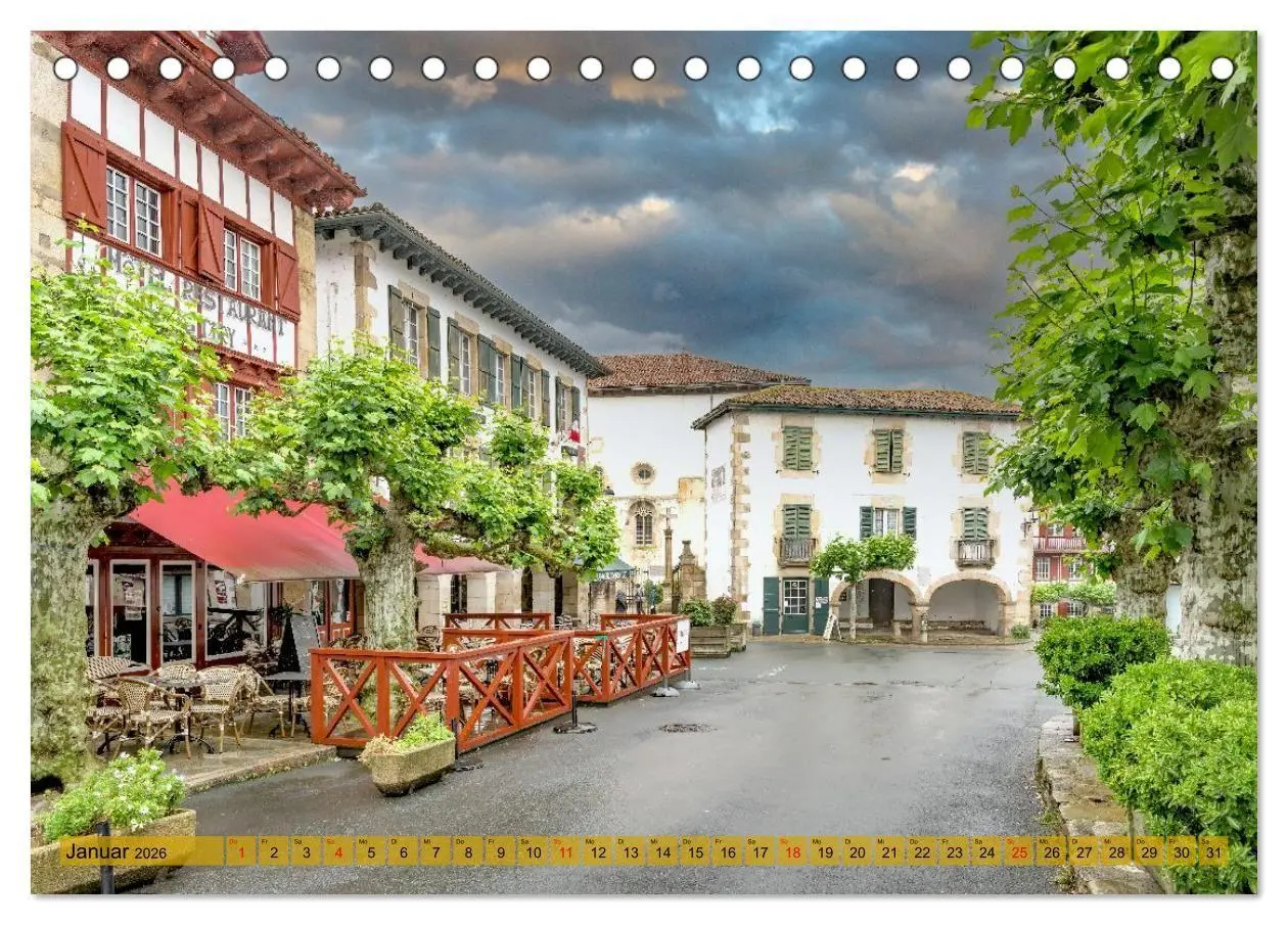 Bild: 9783516739046 | Das Baskenland (Tischkalender 2026 DIN A5 quer), CALVENDO...