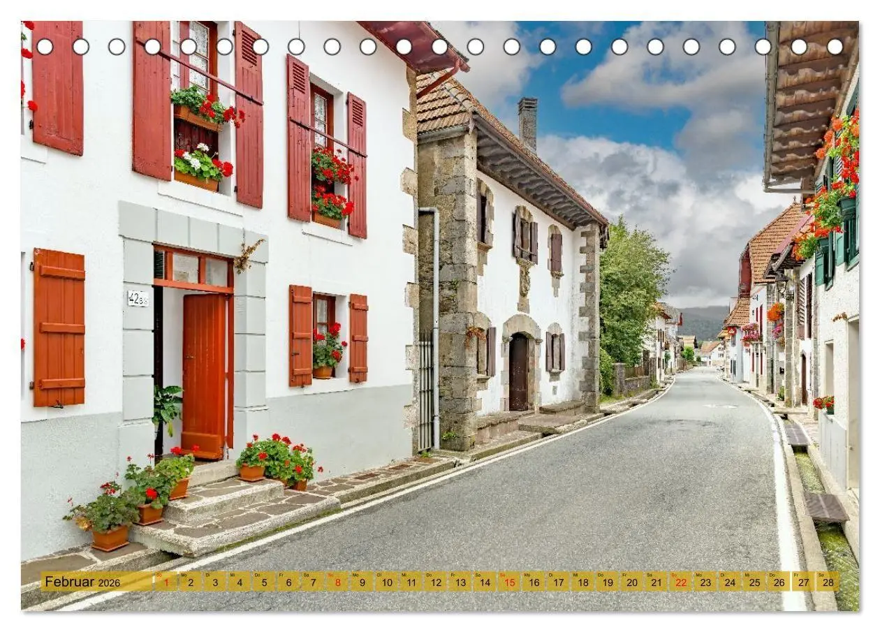 Bild: 9783516739046 | Das Baskenland (Tischkalender 2026 DIN A5 quer), CALVENDO...