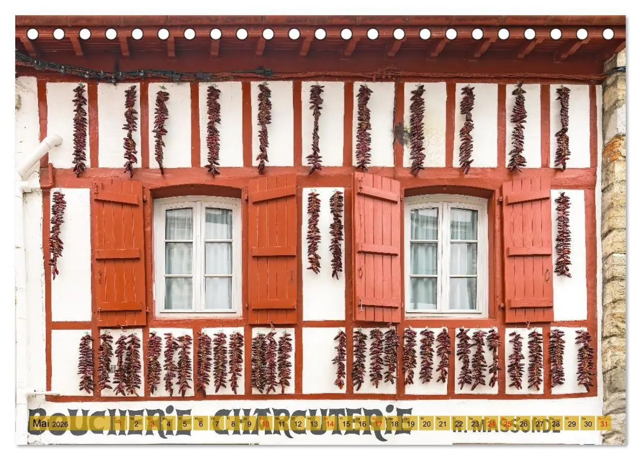 Bild: 9783516739046 | Das Baskenland (Tischkalender 2026 DIN A5 quer), CALVENDO...