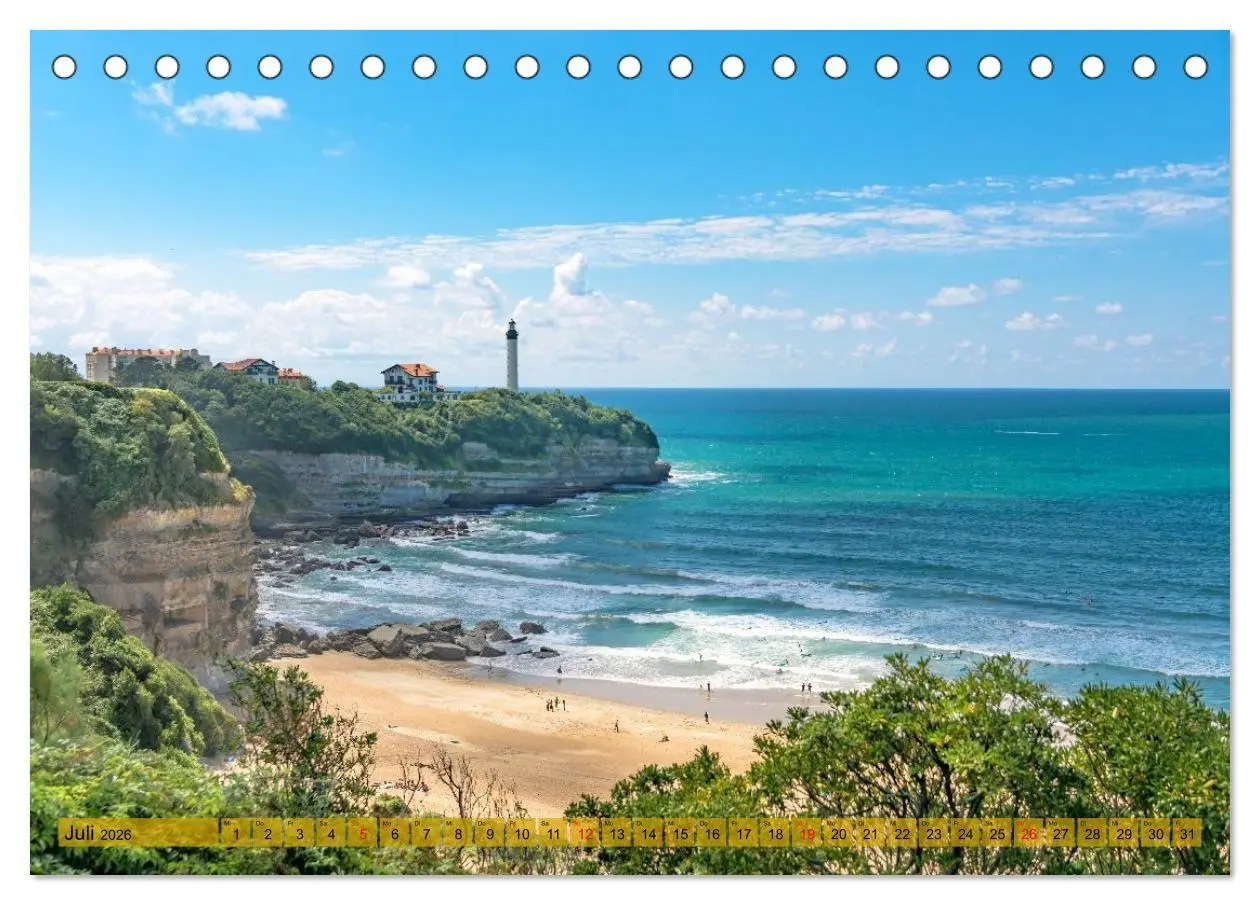 Bild: 9783516739046 | Das Baskenland (Tischkalender 2026 DIN A5 quer), CALVENDO...