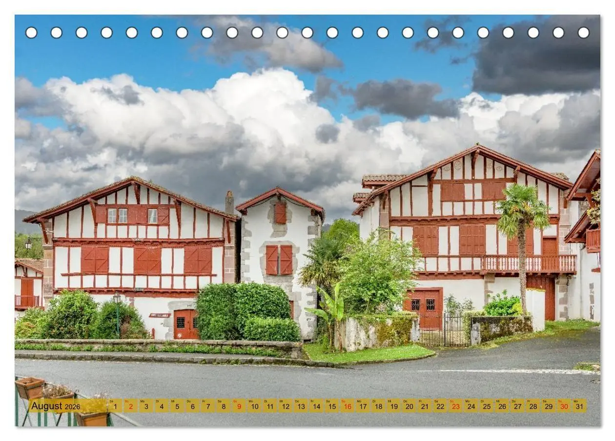 Bild: 9783516739046 | Das Baskenland (Tischkalender 2026 DIN A5 quer), CALVENDO...