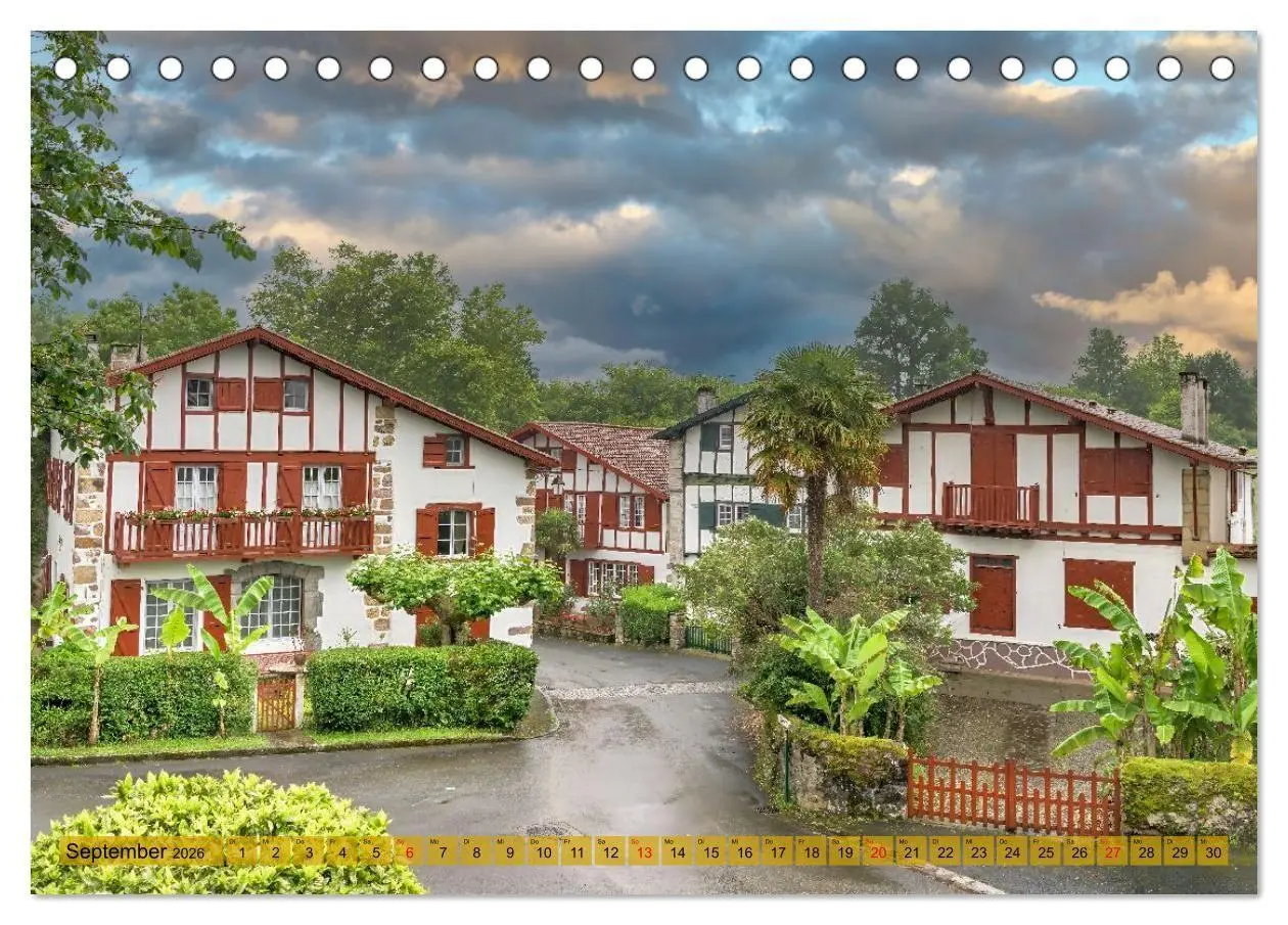 Bild: 9783516739046 | Das Baskenland (Tischkalender 2026 DIN A5 quer), CALVENDO...