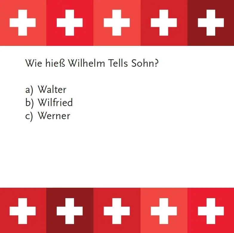 Bild: 4250364119146 | Schweiz-Quiz (Neuauflage) | Spiel | 66 S. | 1914 | Deutsch | 2020