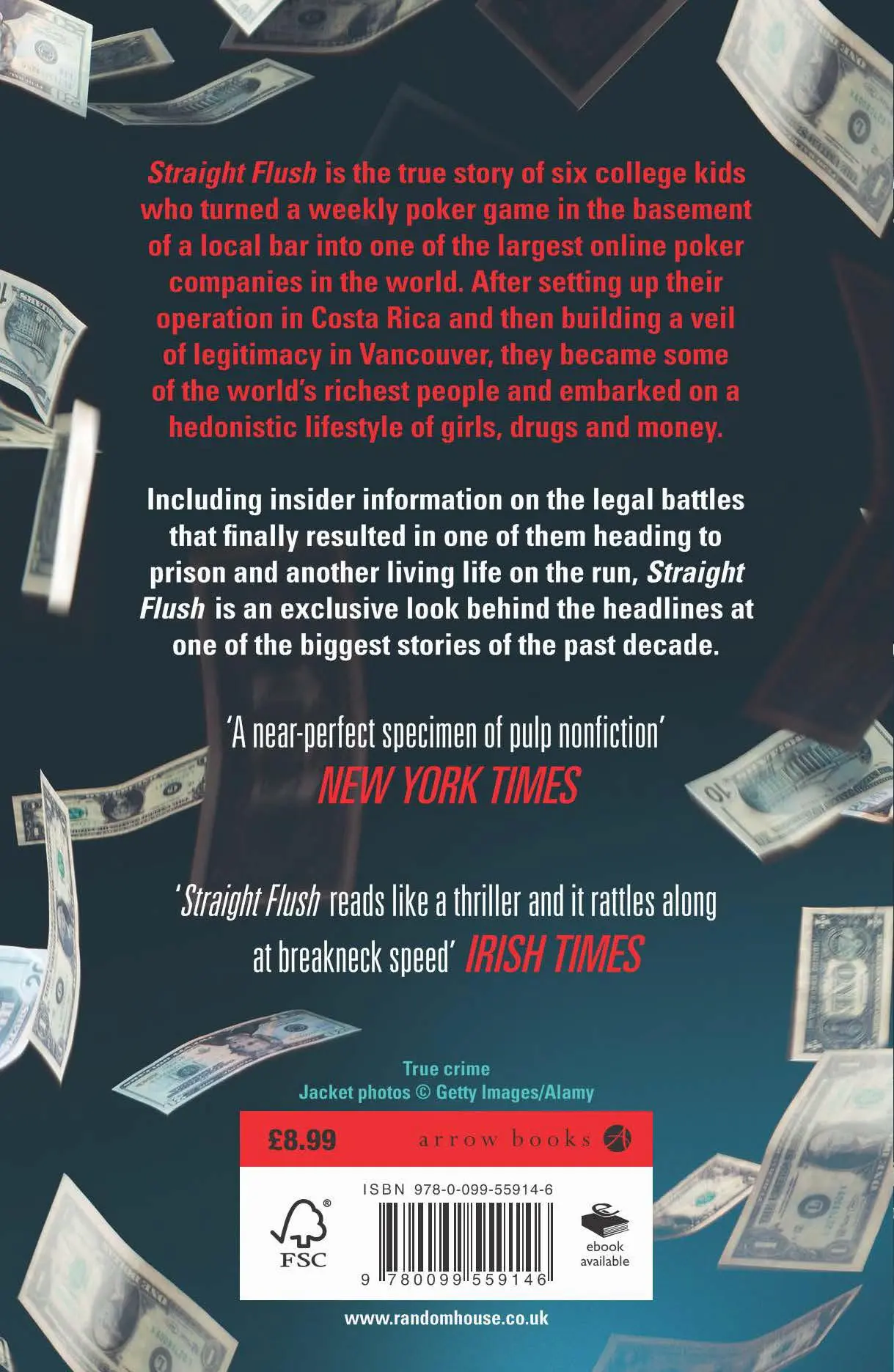 Rückseite: 9780099559146 | Straight Flush | Ben Mezrich | Taschenbuch | 286 S. | Englisch | 2014