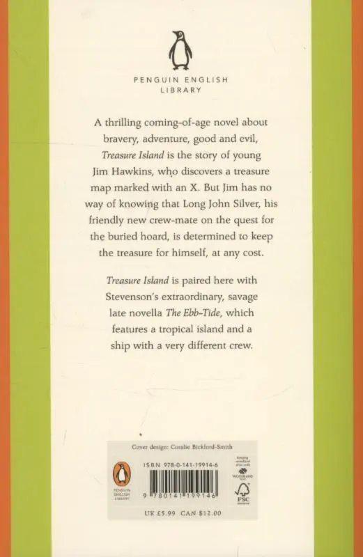 Rückseite: 9780141199146 | Treasure Island and The Ebb-Tide | Robert Louis Stevenson | Buch