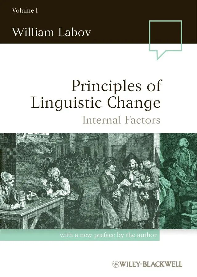 Cover: 9780631179146 | Principles of Linguistic Change – Internal Factors V 1 | W Labov