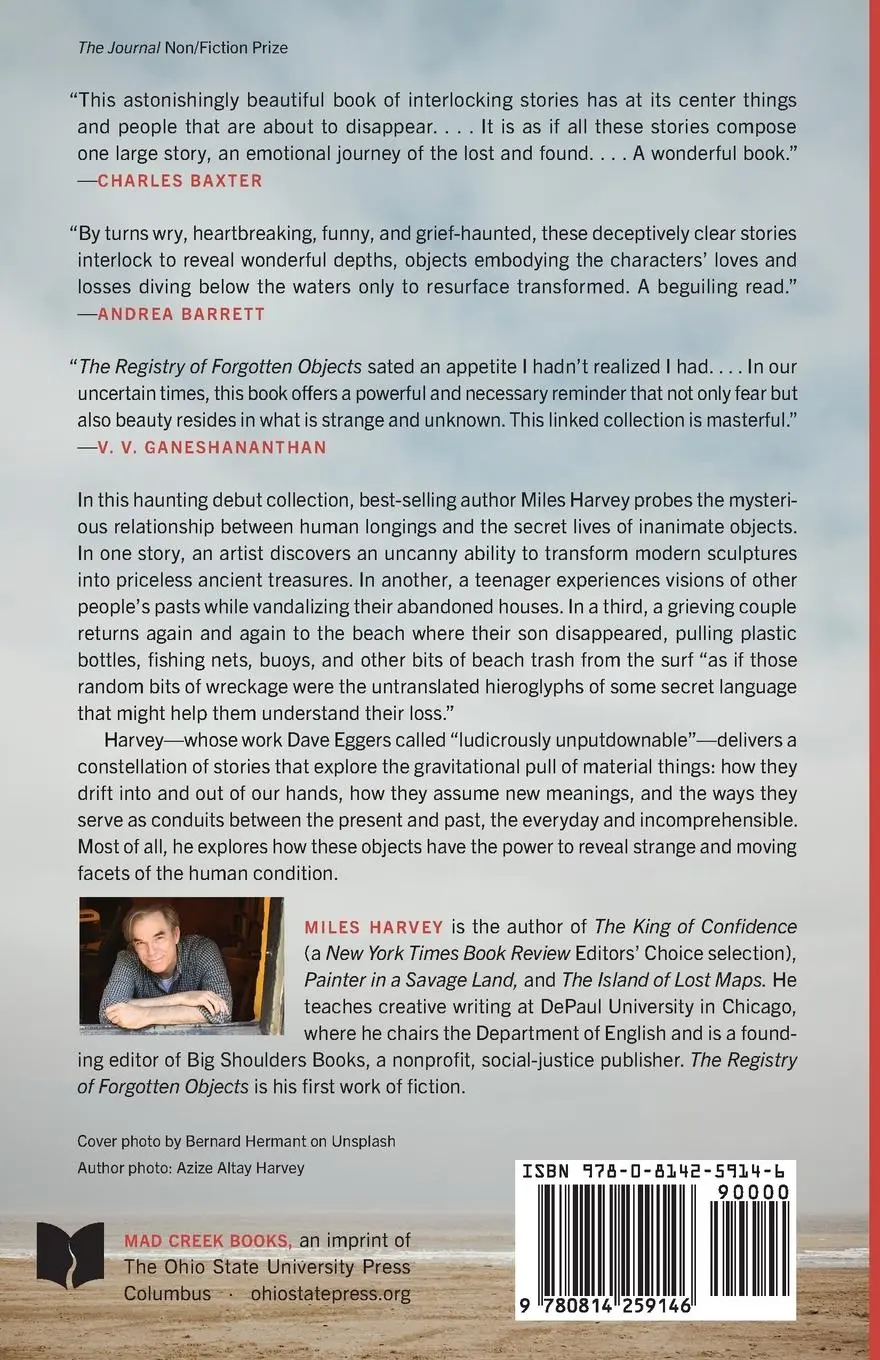 Rückseite: 9780814259146 | The Registry of Forgotten Objects | Stories | Miles Harvey | Buch