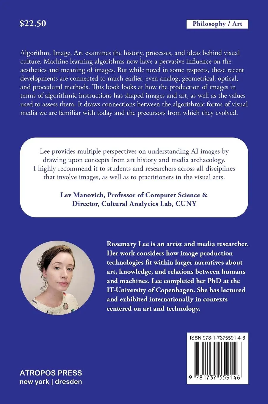 Rückseite: 9781737559146 | Algorithm Image Art | Rosemary Lee | Buch | Englisch | 2024