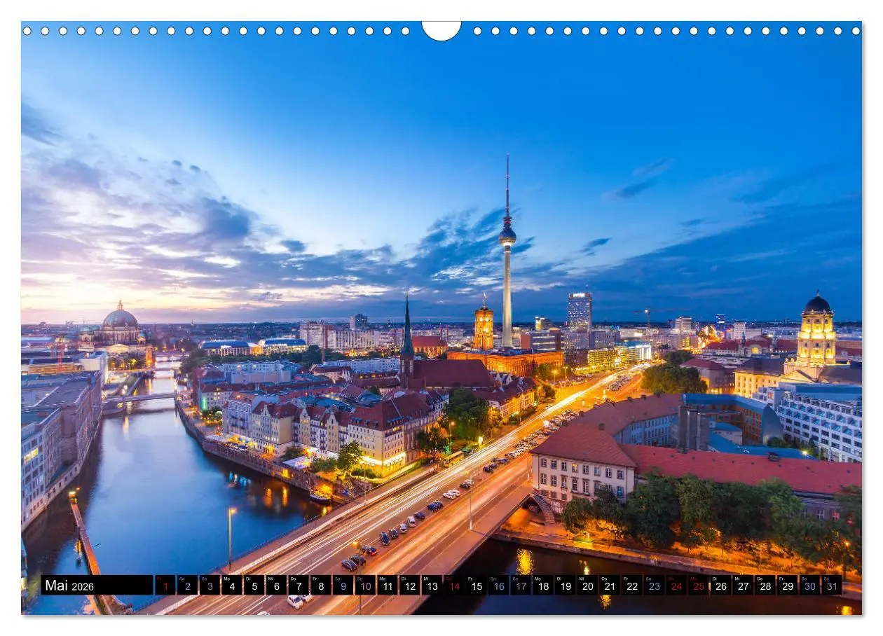 Bild: 9783457879146 | SOMMER IN BERLIN (Wandkalender 2026 DIN A3 quer), CALVENDO...
