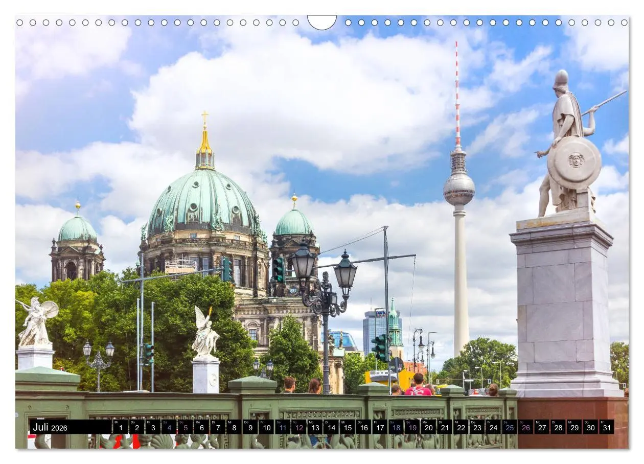 Bild: 9783457879146 | SOMMER IN BERLIN (Wandkalender 2026 DIN A3 quer), CALVENDO...