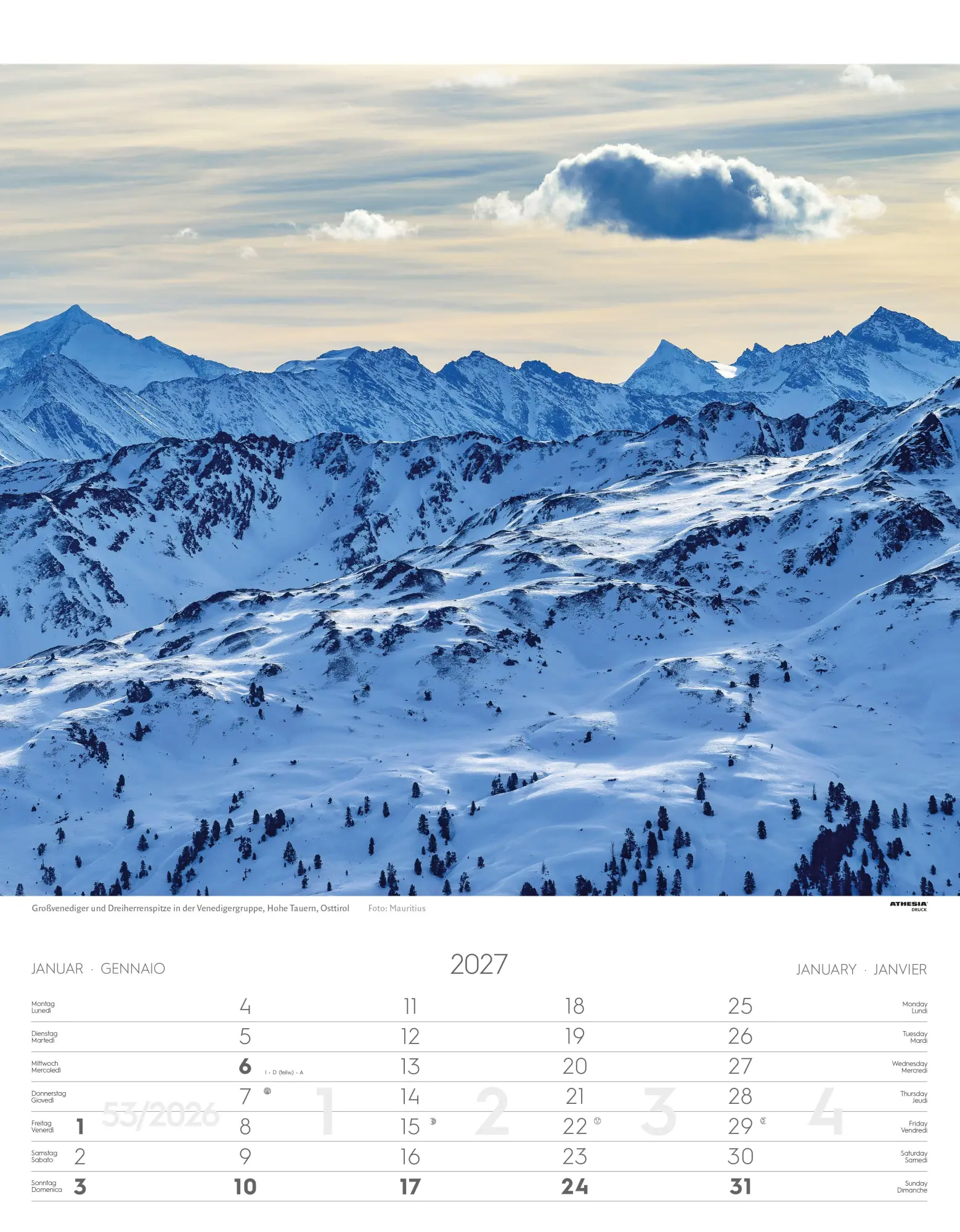 Bild: 9788868399146 | Tirol Kalender 2027 | Tirolo - Tyrol | Athesia-Tappeiner Verlag | 2027