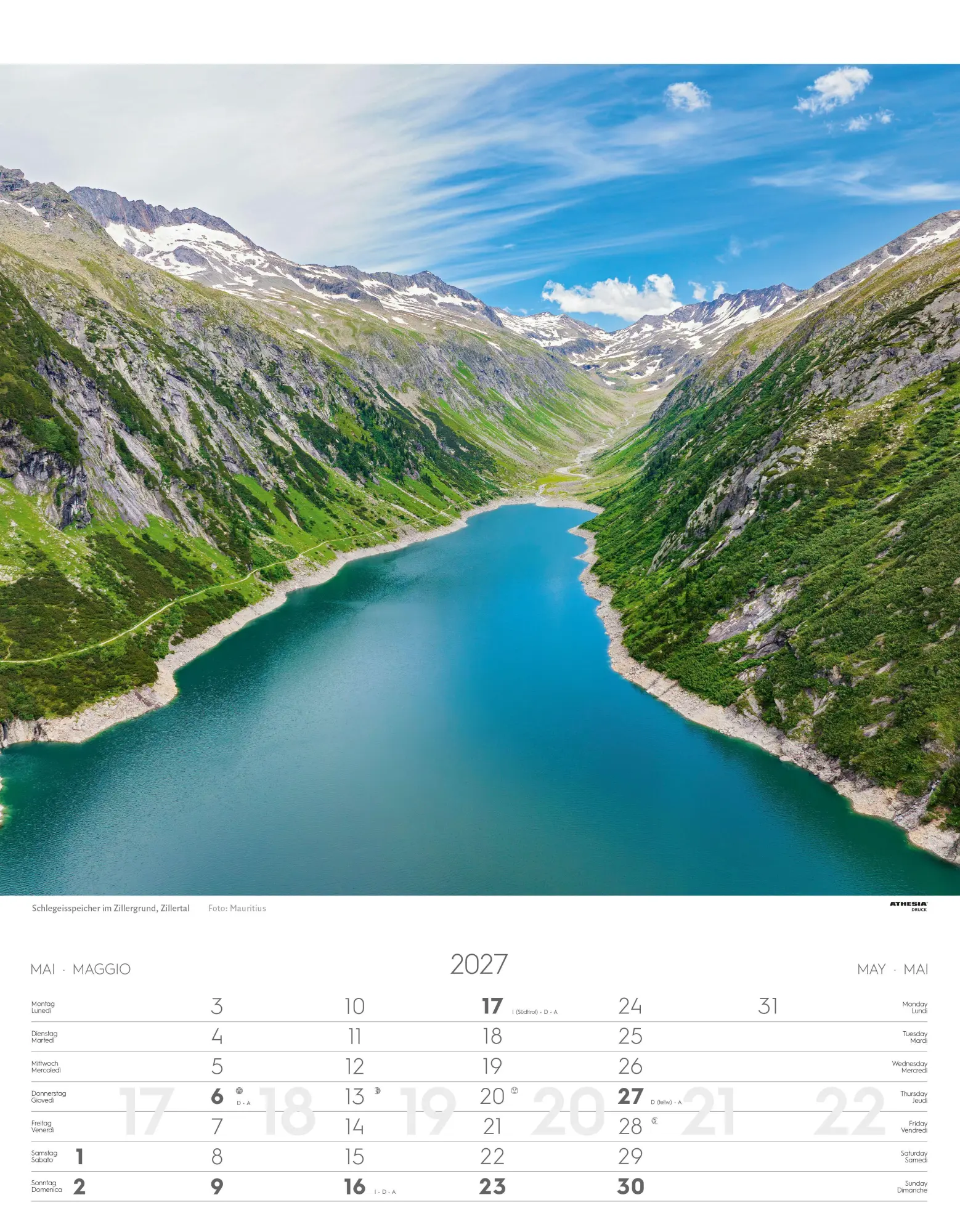 Bild: 9788868399146 | Tirol Kalender 2027 | Tirolo - Tyrol | Athesia-Tappeiner Verlag | 2027