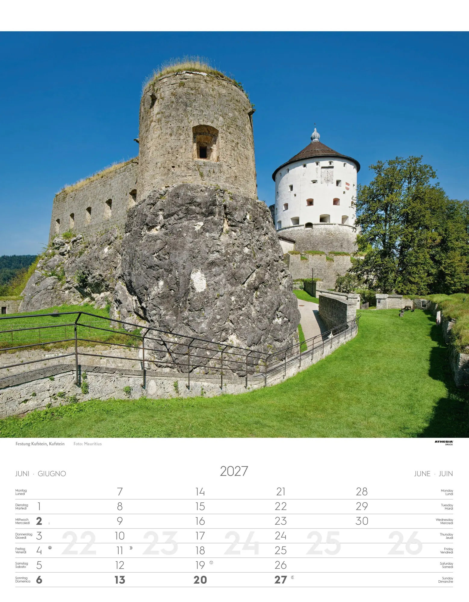 Bild: 9788868399146 | Tirol Kalender 2027 | Tirolo - Tyrol | Athesia-Tappeiner Verlag | 2027