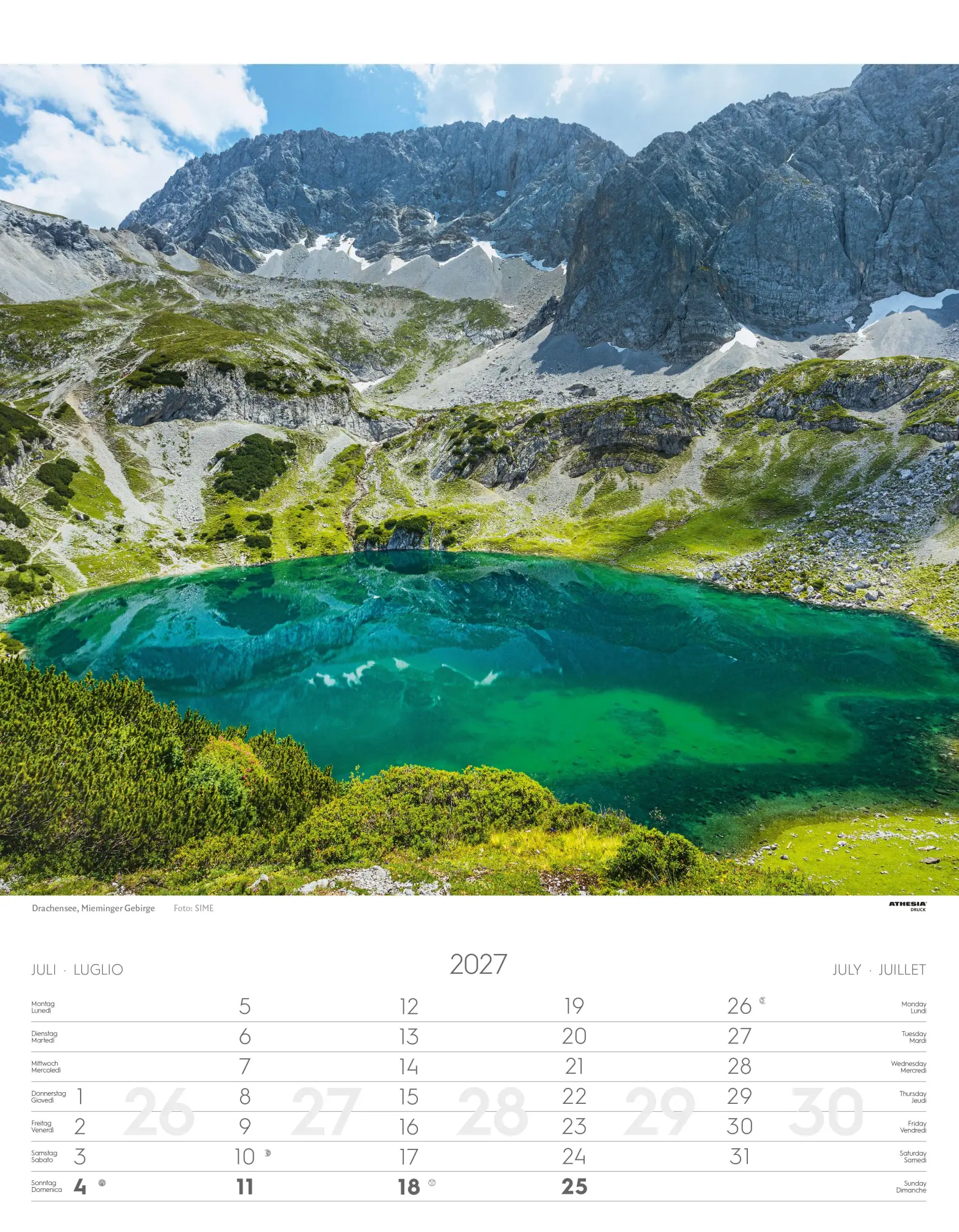 Bild: 9788868399146 | Tirol Kalender 2027 | Tirolo - Tyrol | Athesia-Tappeiner Verlag | 2027