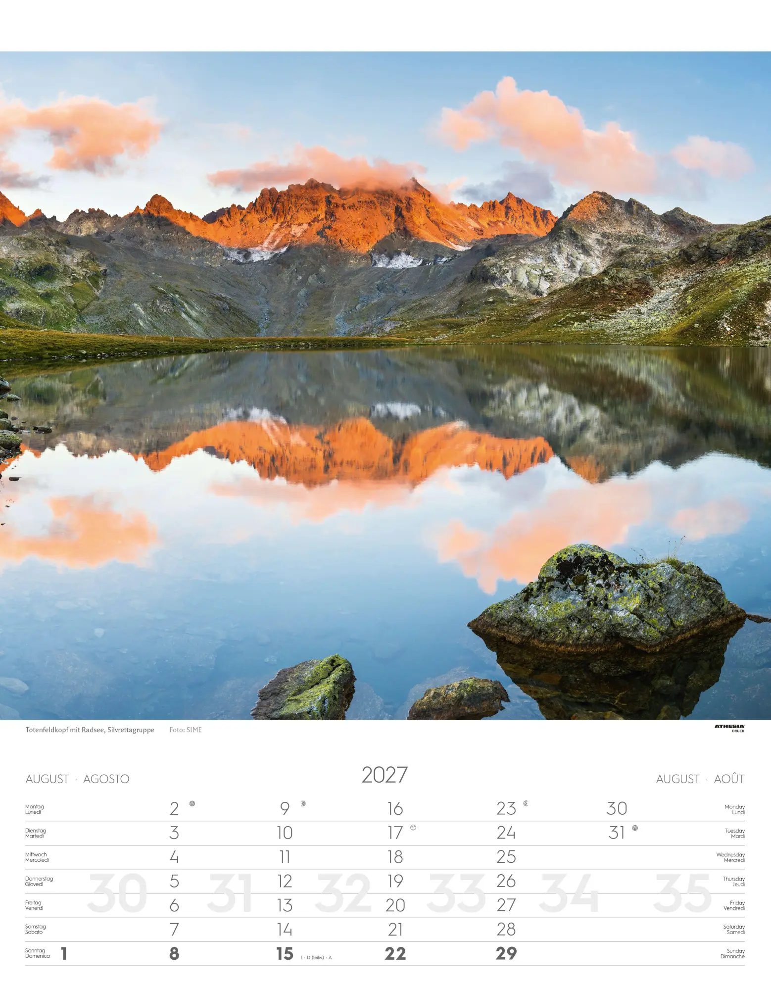 Bild: 9788868399146 | Tirol Kalender 2027 | Tirolo - Tyrol | Athesia-Tappeiner Verlag | 2027