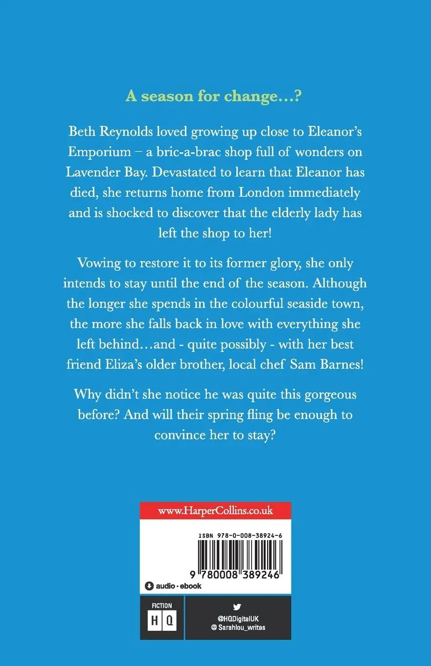 Rückseite: 9780008389246 | Spring at Lavender Bay | Sarah Bennett | Taschenbuch | Englisch | 2020