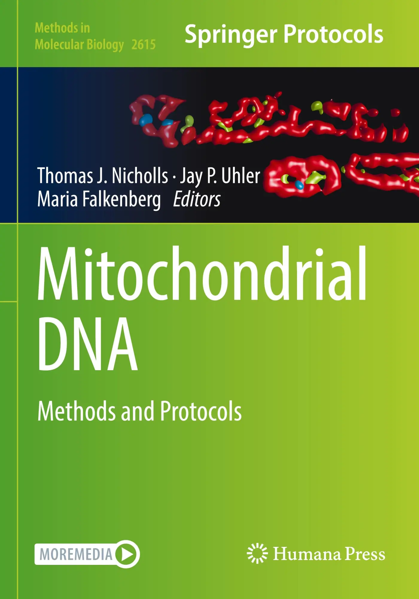 Cover: 9781071629246 | Mitochondrial DNA | Methods and Protocols | Thomas J. Nicholls (u. a.)