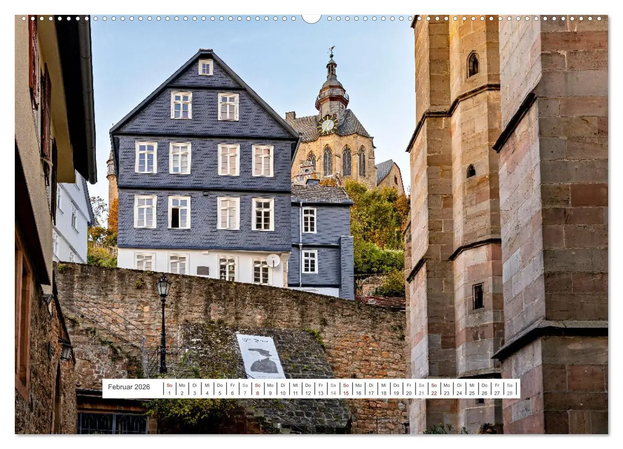 Bild: 9783457249246 | Mein historisches Marburg (hochwertiger Premium Wandkalender 2026...